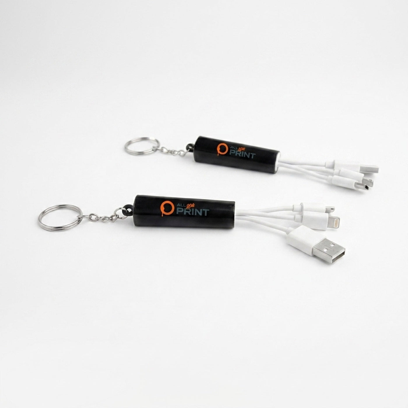 AYP - Muster Schlüsselanhänger LED mit 3-in-1-Ladekabel