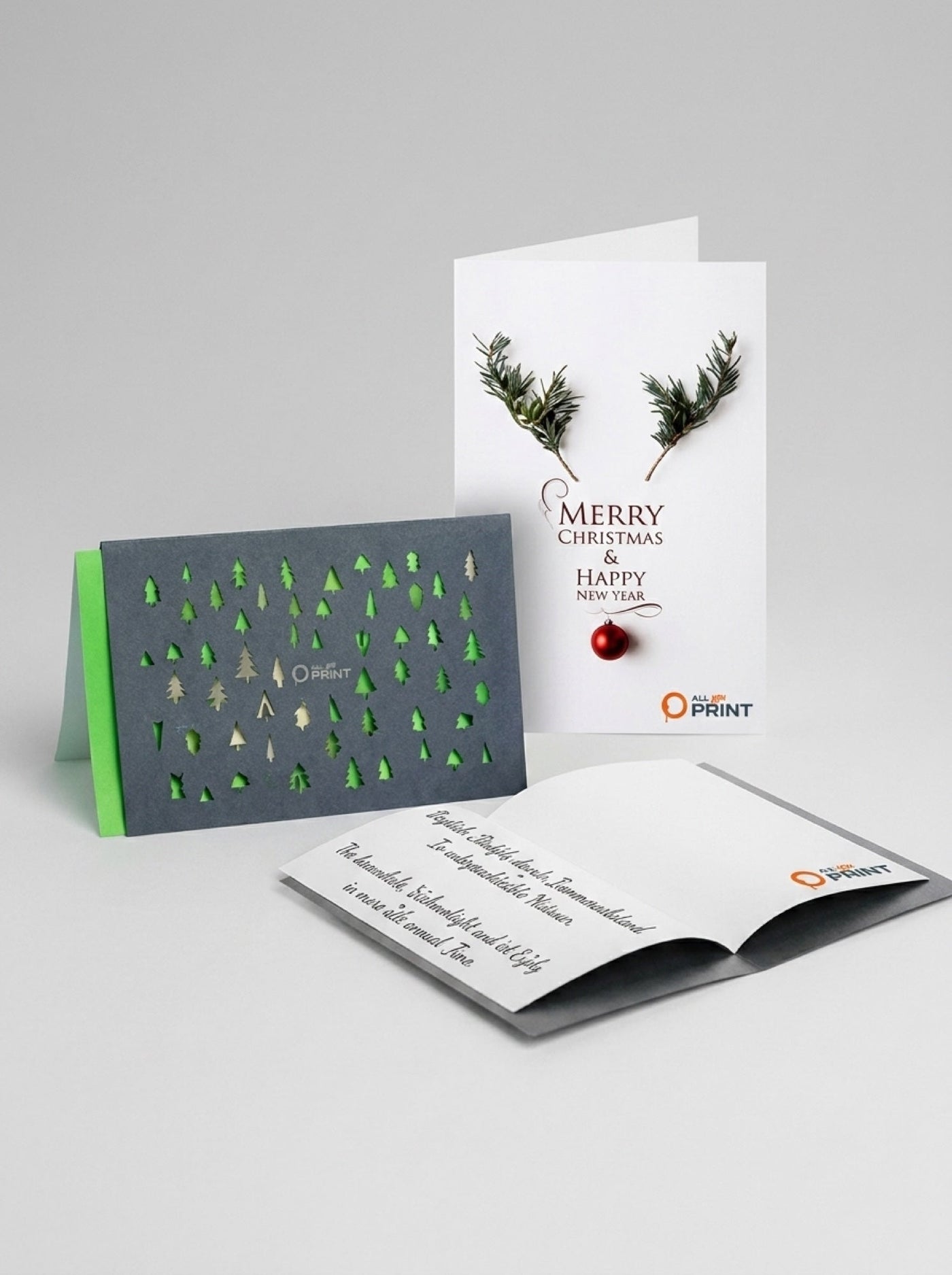 AYP - Weihnachtskarten mit Design
