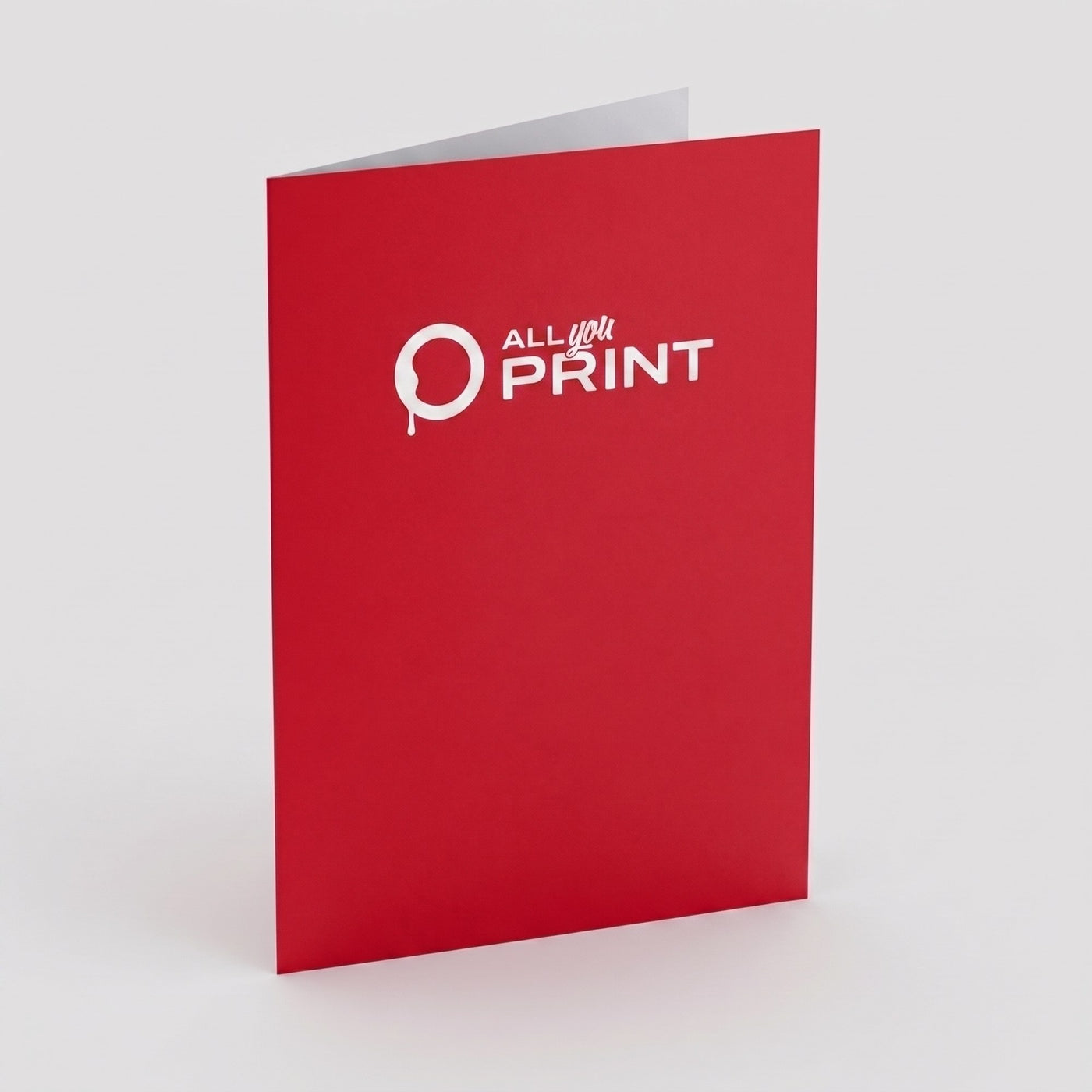 Insert sheets for greeting cards