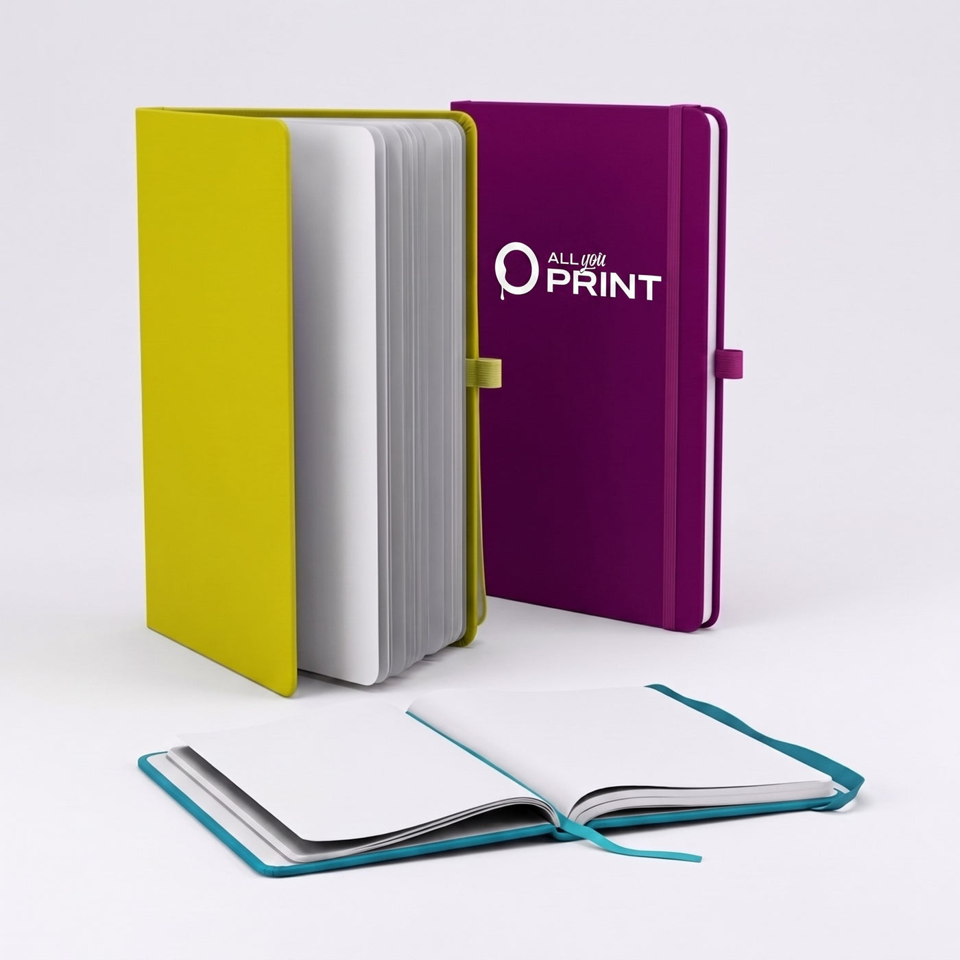Sample notebooks faux leather basic