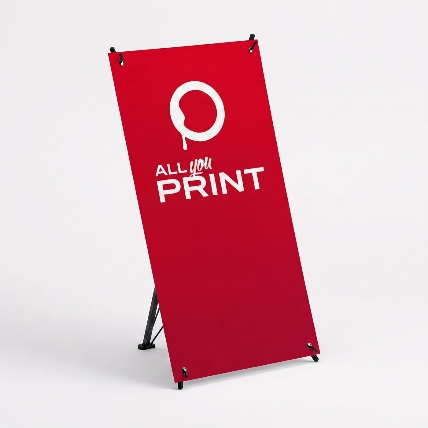 X-Banner Mini, sistema con stampa