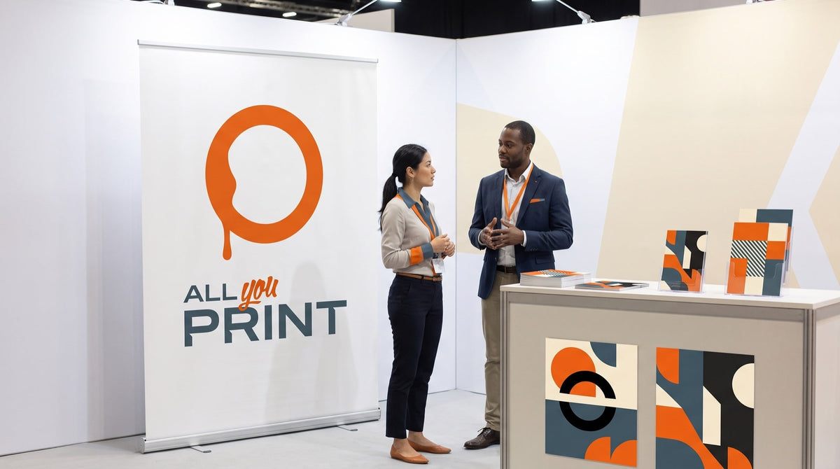Stand fieristico con roll-up All You Print