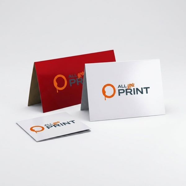 Cartes de vœux et d'invitation en matériau spécial