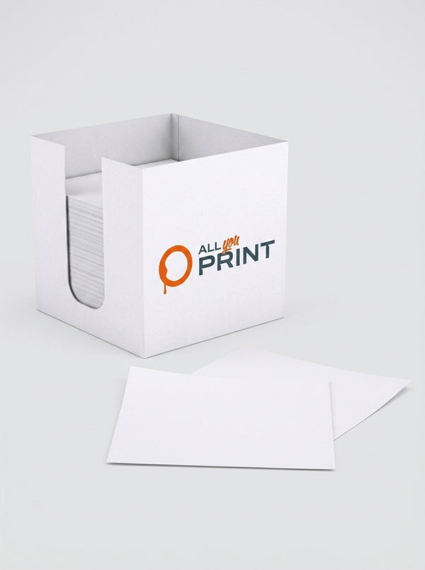 Blocs cube en carton