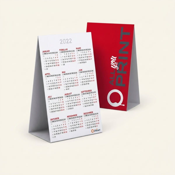Calendrier de bureau papier
