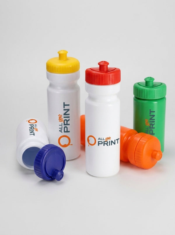 Gourdes de sport, plastique