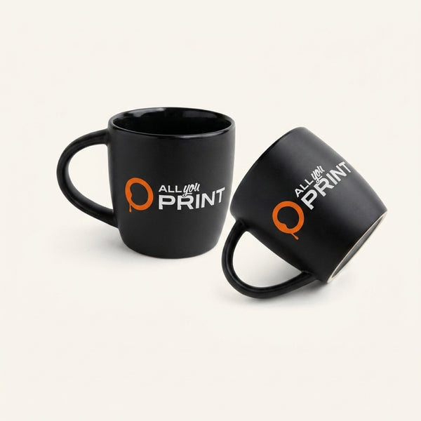 Tasses avec vernis relief