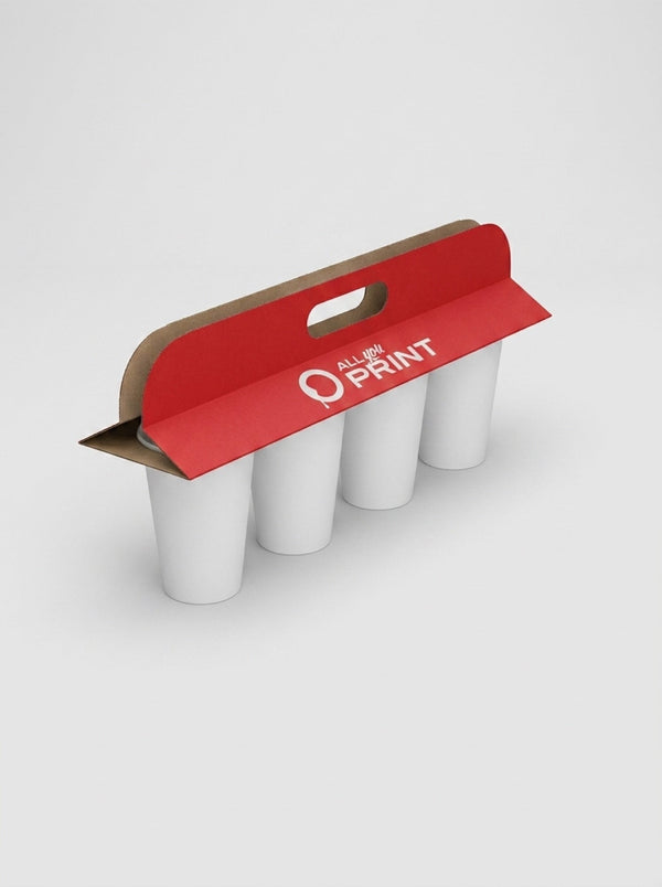 Becherträger aus Karton