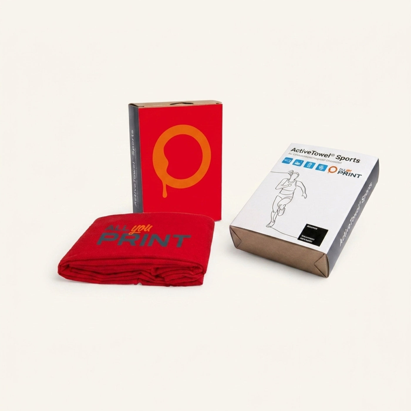 AYP - ActiveTowel® Sports Microfaser-Sporthandtücher in Faltschachtel