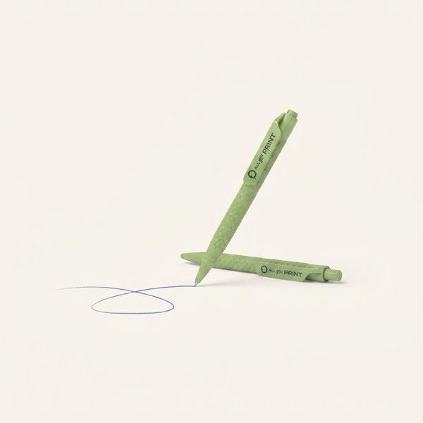 Stylo à bille paille de blé