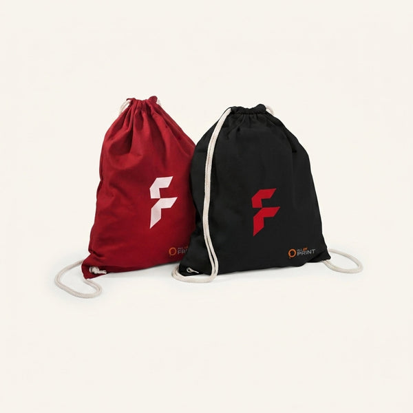 Sac de gym coton Classic impression numerique directe