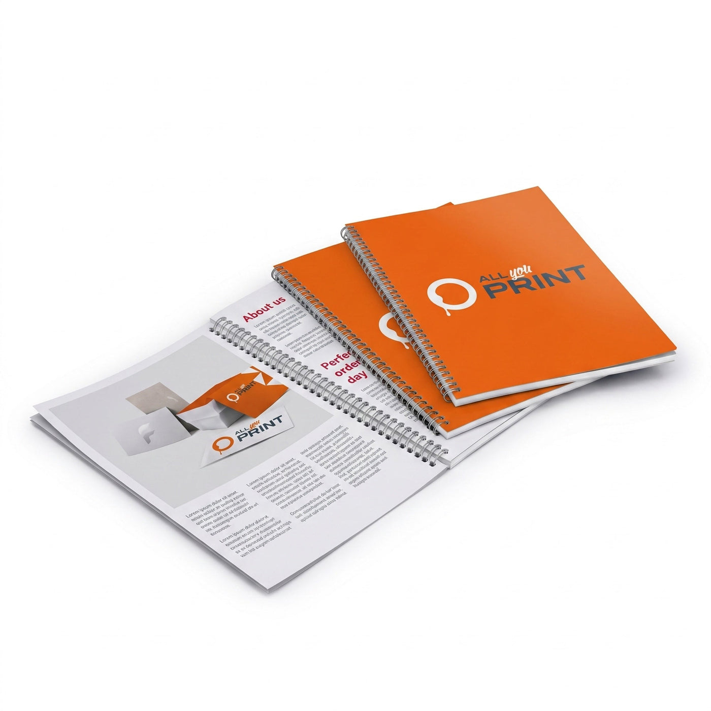AYP - Magazine mit Wire-O-Bindung (Veredelung)