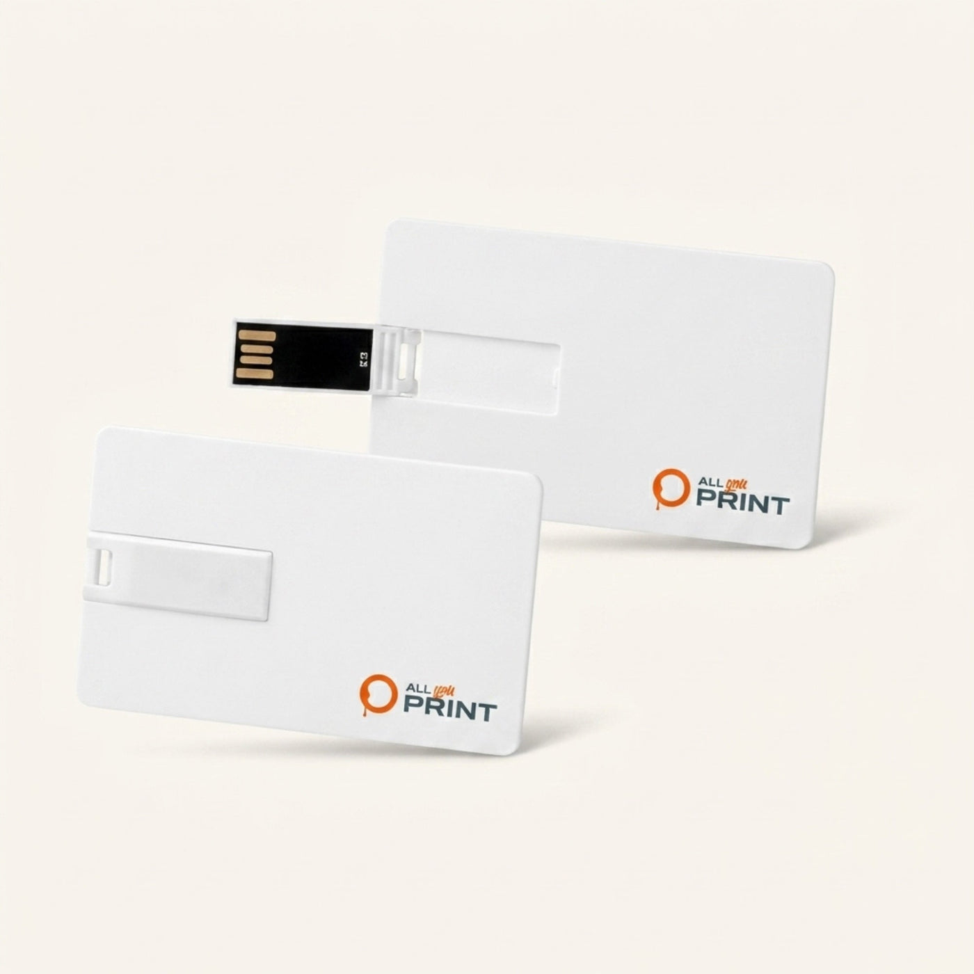 AYP - Muster USB-Stick-Karten, weiss