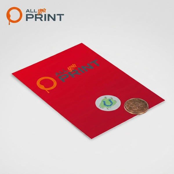 Flyer avec champs à gratter et jeu-concours prêt à l'emploi