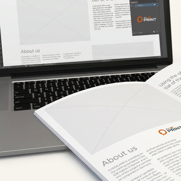 Brochure Budget (impression numerique) epreuve