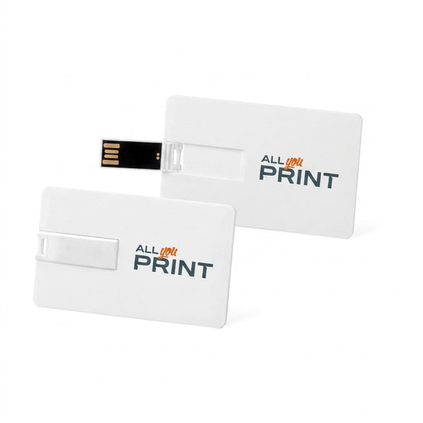 Cartes cle USB, blanc