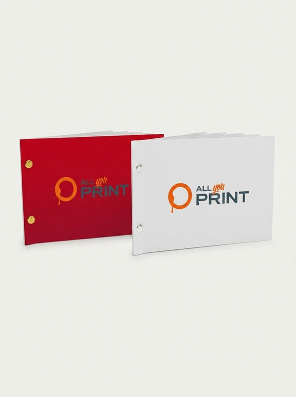 Brochures avec vis de reliure