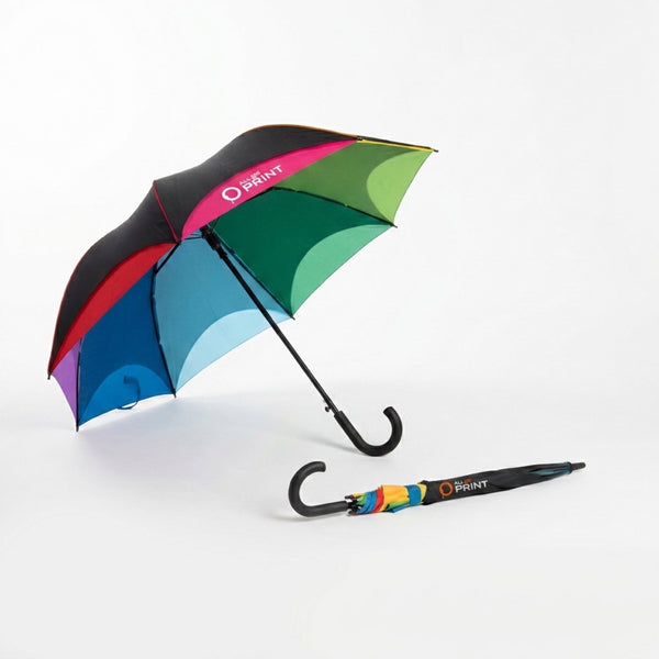 Échantillon parapluies arc-en-ciel