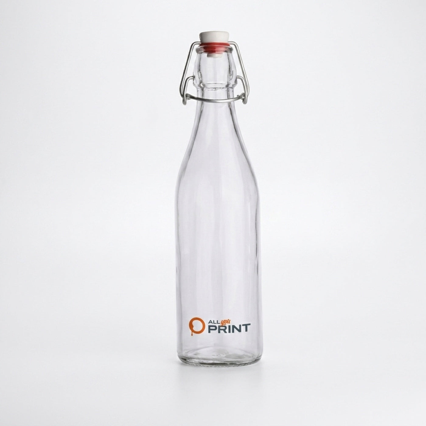 AYP - Muster Glasflasche mit Bügelverschluss