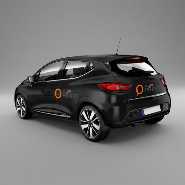 Autocollants voiture au format souhaite