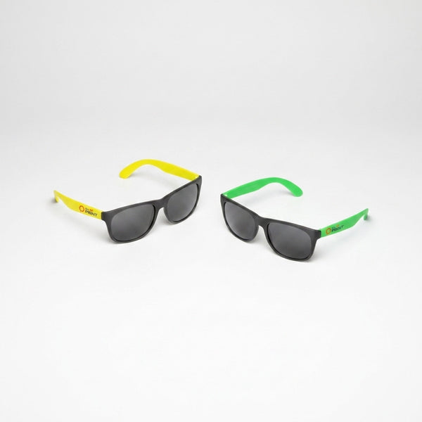 Lunettes de soleil néon