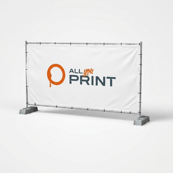 Banner für Bauzäune