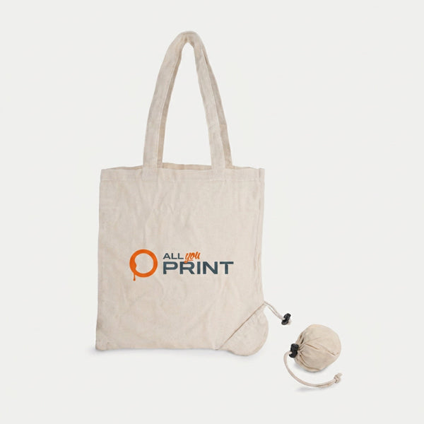 Sacs en coton pliables