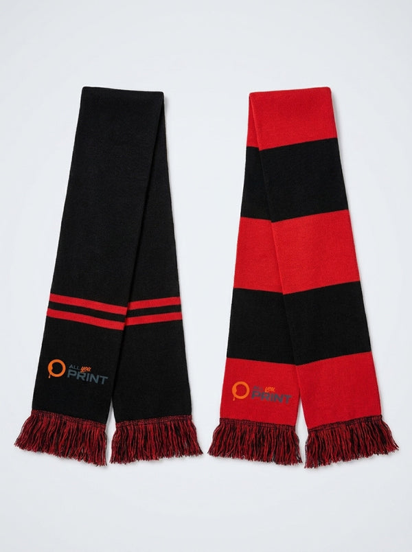 Fanschals gestrickt