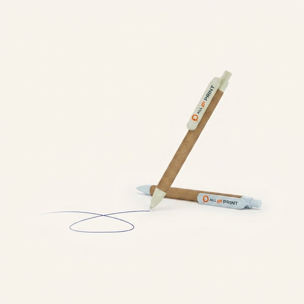Stylo bille liege et paille de ble