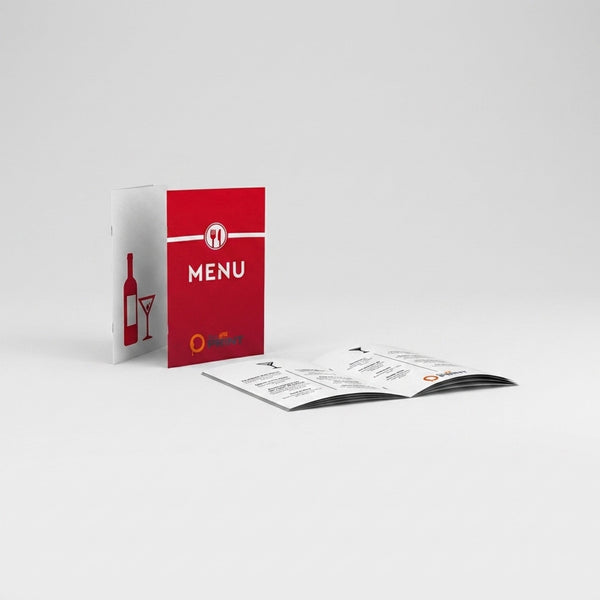 Menus avec piqure a cheval, petit tirage