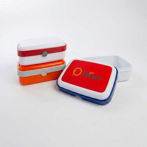 Boîtes à repas plastique, bouton-pression