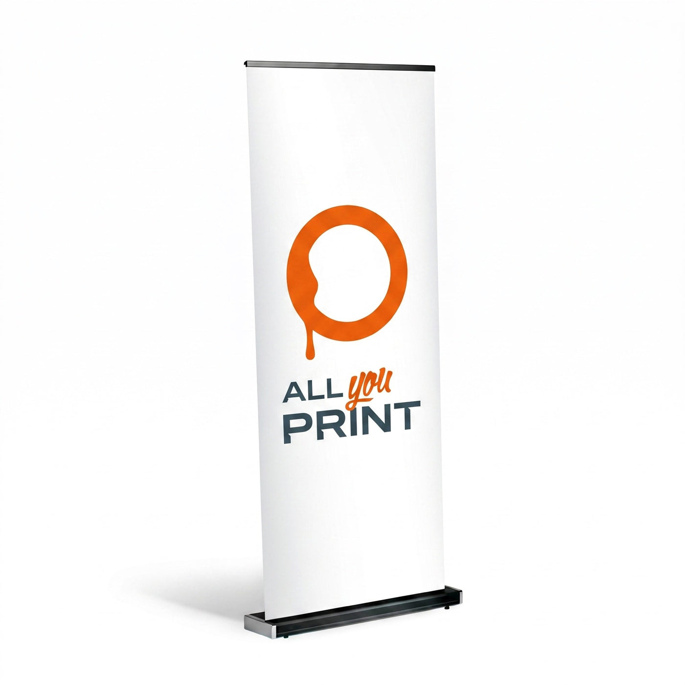 AYP - Roll-Up Black, System inkl. Druck