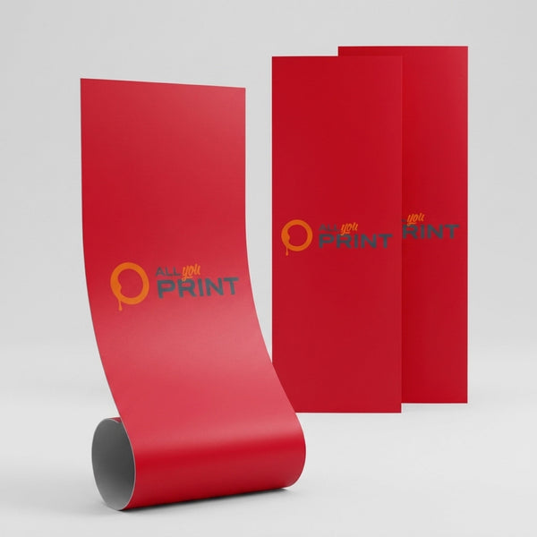 Faltdisplay Comfort gebogen, Druck