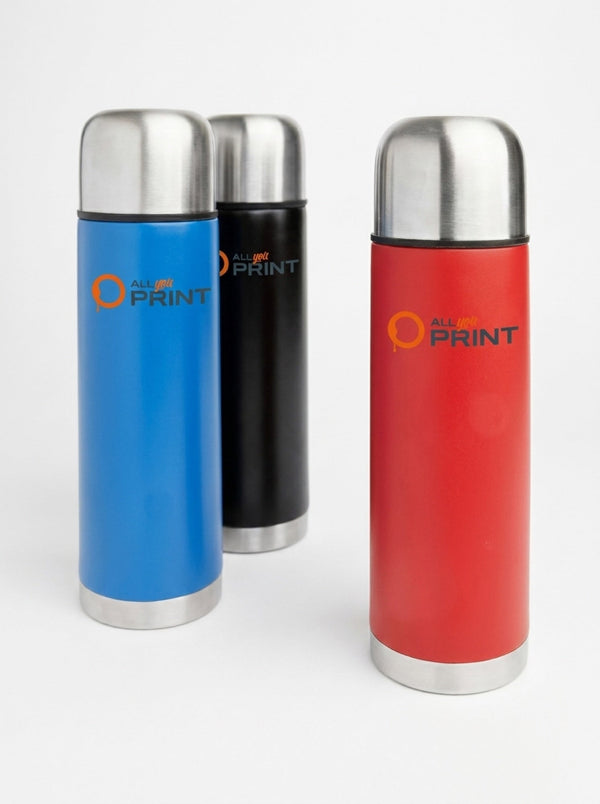 Échantillon bouteilles isothermes, acier inoxydable