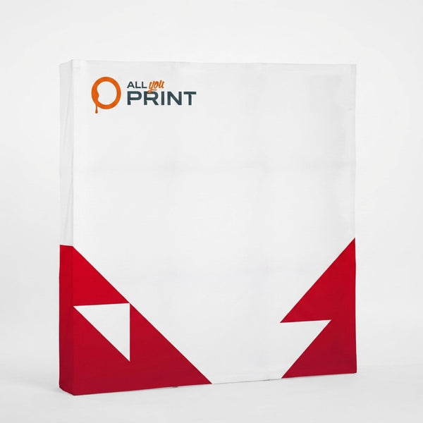 Stand textile pliant Basic, systeme avec impression