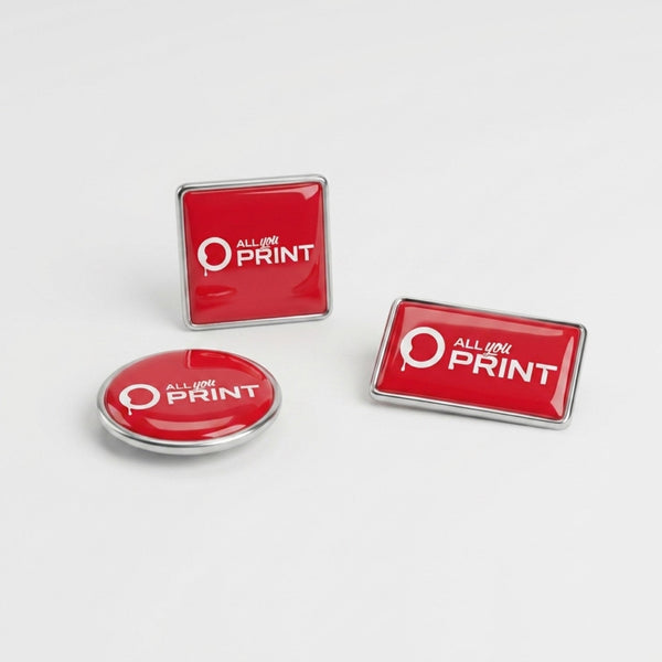 Pin's magnétiques avec doming