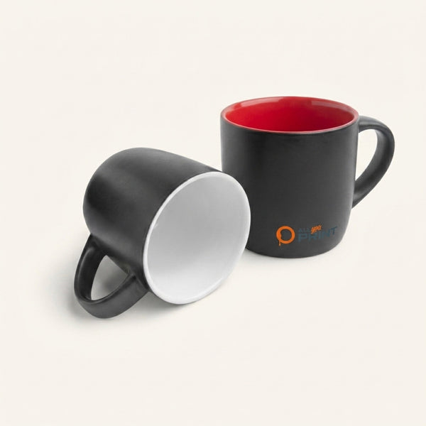Echantillon tasse convexe, noir