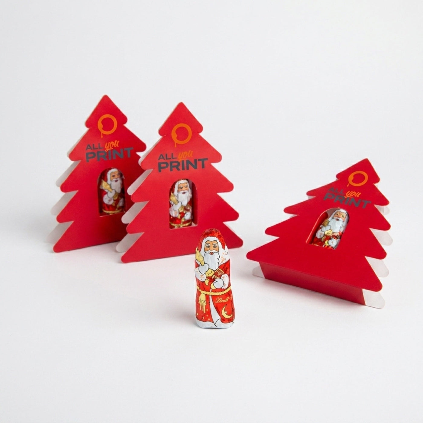 AYP - Aufsteller mit Lindt Weihnachtsmann