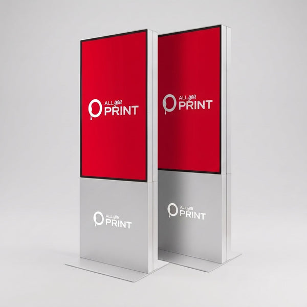 Bornes d'information numeriques Smart Line, double face