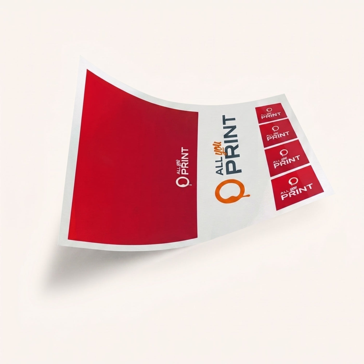 Stampe DTF multicolore su foglio XL