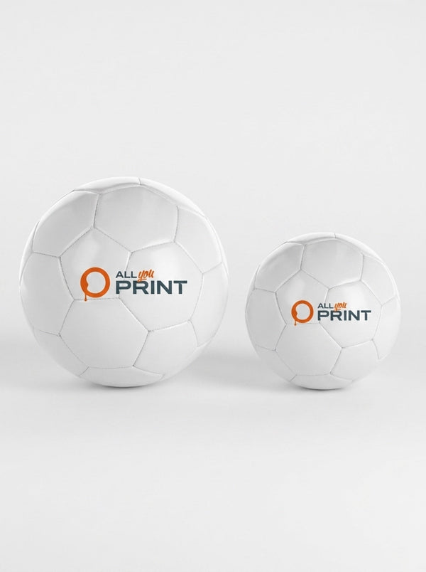 Ballons de football blancs