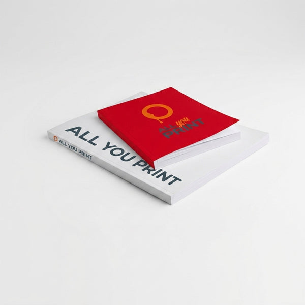 Brochures (impression numérique) avec couture au fil
