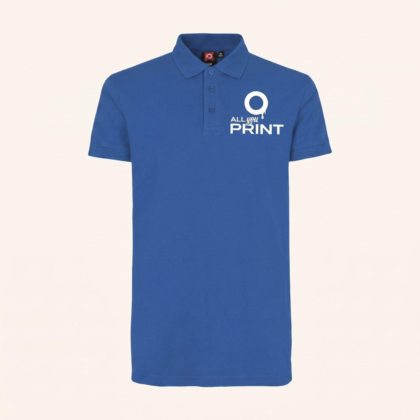 Muster Poloshirt Premium Herren