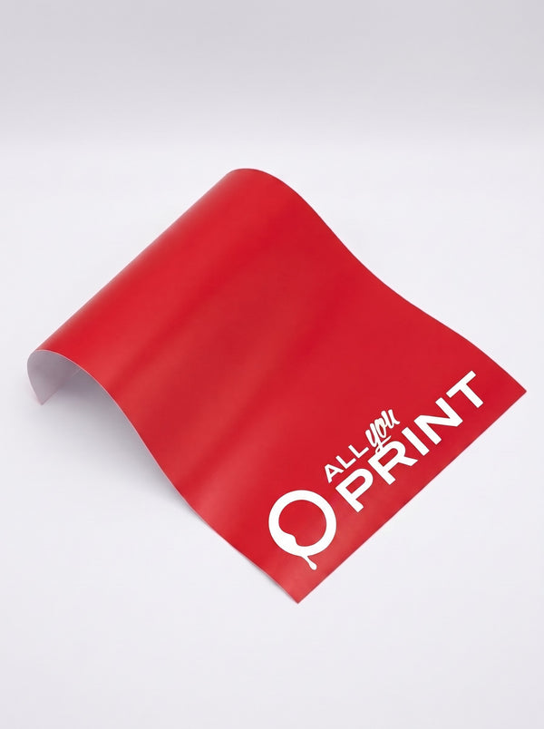 Self-adhesive film in custom format