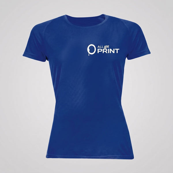 T-shirt sportive donna poliestere