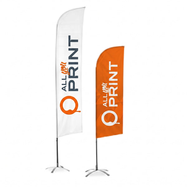 Square-Flag, System inkl. Druck