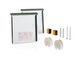 Plattenaufhänger selbstklebend