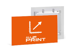 Wandbilder mit Galerieaufhängung im Wunschformat